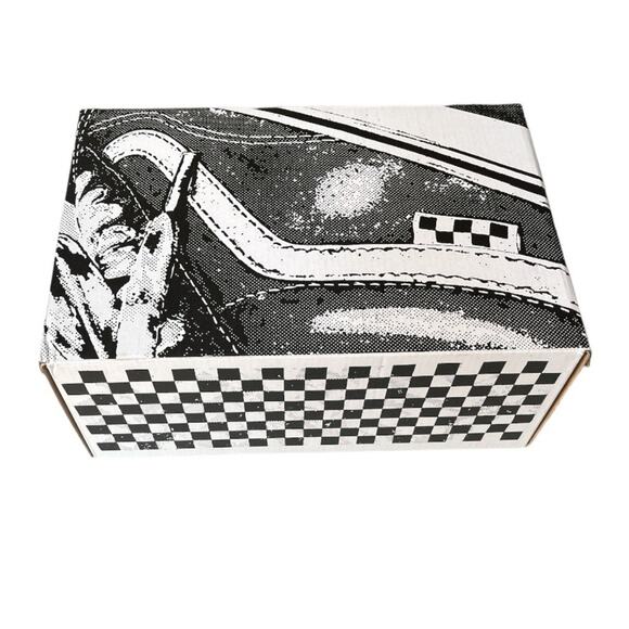 Vans Shoe Box For Skate Sk8-Hi High Tops Black Size 7.5 Men’s - Picture 2 of 7